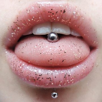 Mouth piercings